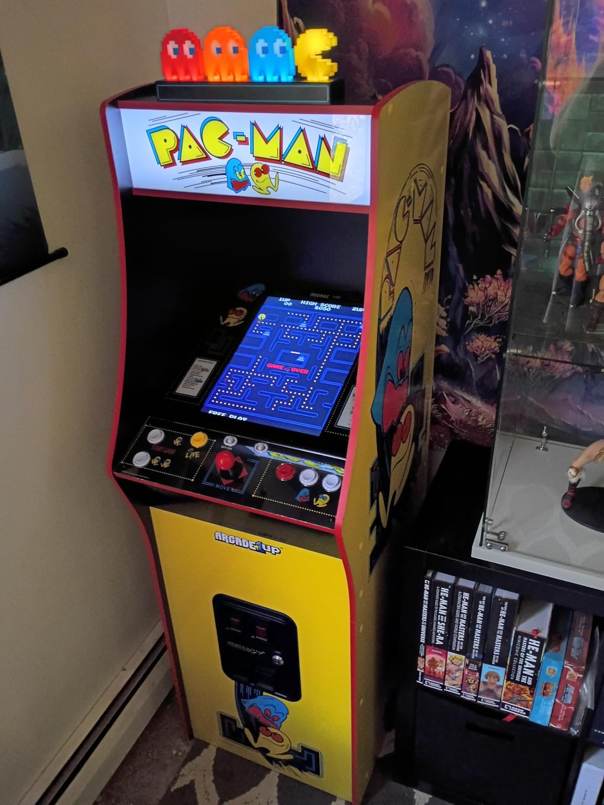 Pac Man and Ghosts Light, Pac Man Collectable Figure Lamp customer photo 1