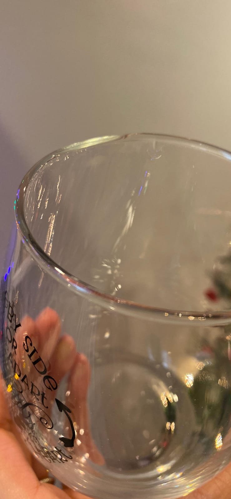 Side By Side Or Miles Apart Best Friend Wine Glass - 15 Oz, Scratch-Resistant - Birthday Gifts for Her, Long Distance Friendship Gifts customer photo 1
