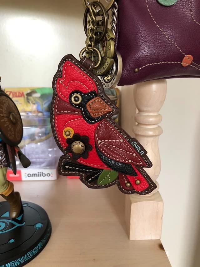 CHALA Bird Collection Women's Decorative Key Fob/Coin Purse Accessory - Loon Bird customer photo 1