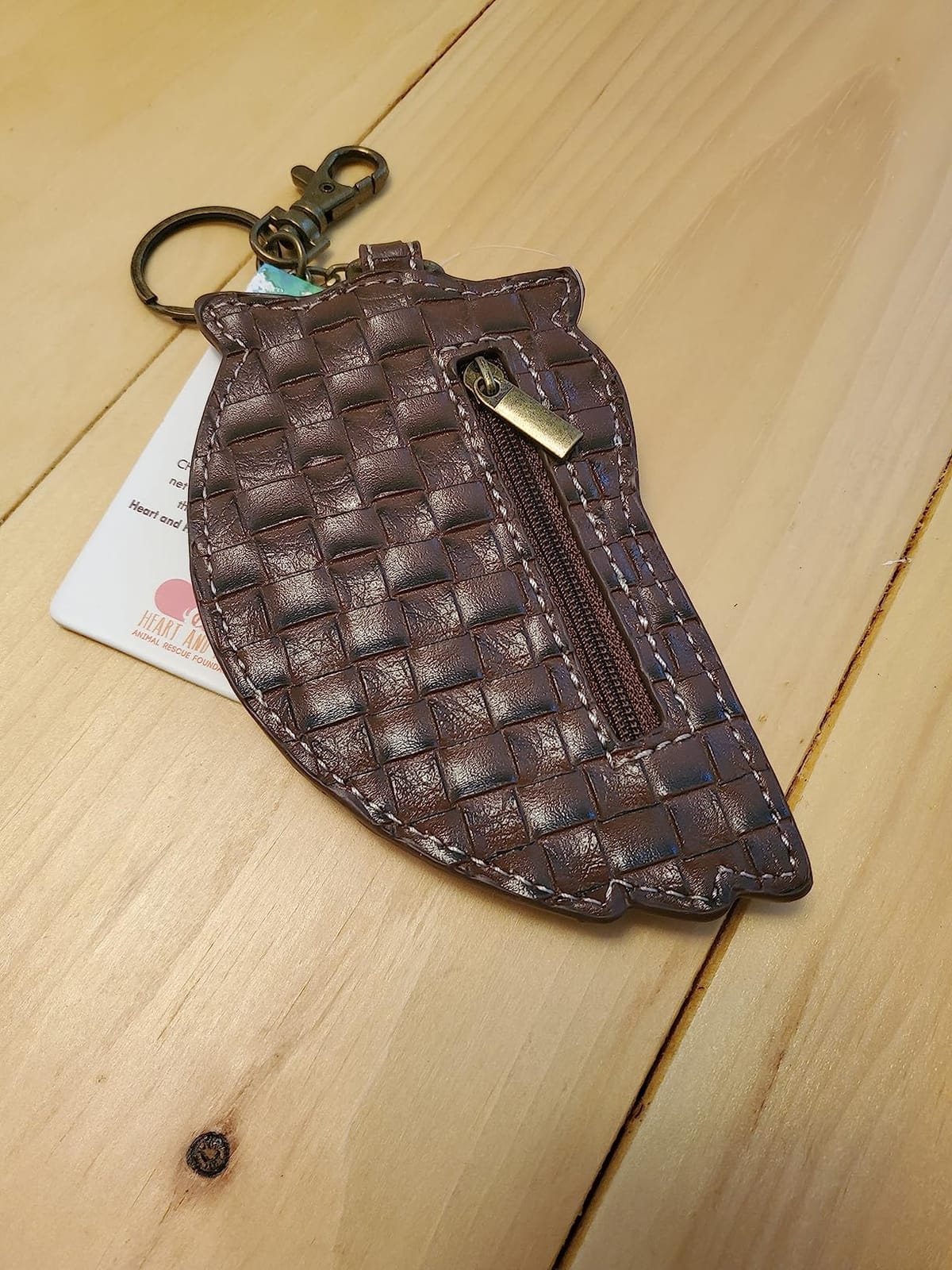 CHALA Bird Collection Women's Decorative Key Fob/Coin Purse Accessory - Loon Bird customer photo 2