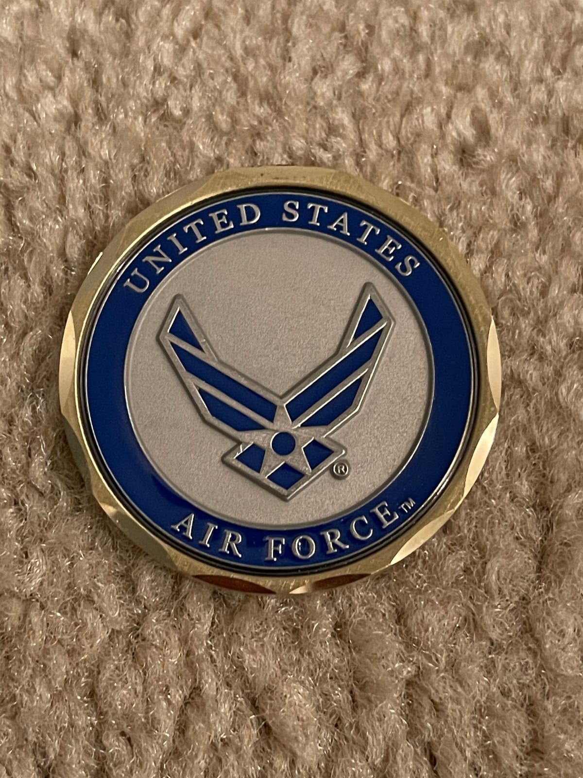U.S. Air Force Retired Challenge Coin customer photo 1
