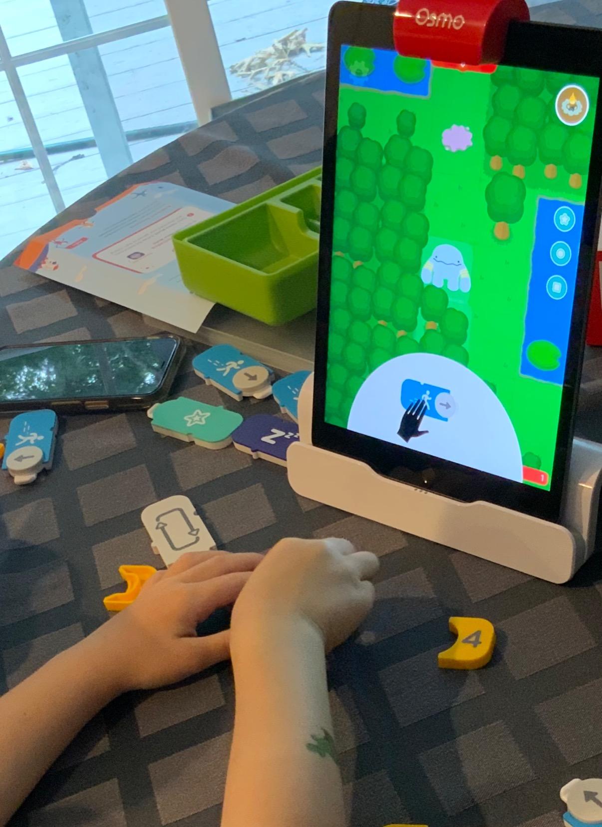 Osmo Coding Kit, Ages 5-10+, Coding for Kids, Learn to Code, STEM, iPad customer photo 1
