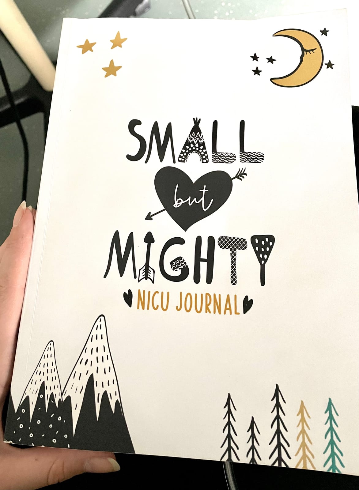 Small But Mighty NICU Journal: 90 Day NICU Diary For NICU Moms And Parents Of Preemies customer photo 1