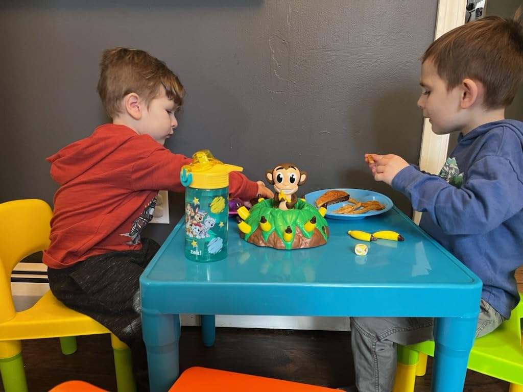 Goliath Banana Blast - Pull The Bananas Until The Monkey Jumps Game - Includes a Fun Colorful 24pc Puzzle by Goliath , Green customer photo 1