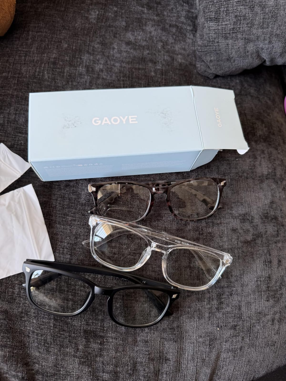 Gaoye Blue Light Glasses for Women - 3 Pack customer photo 2