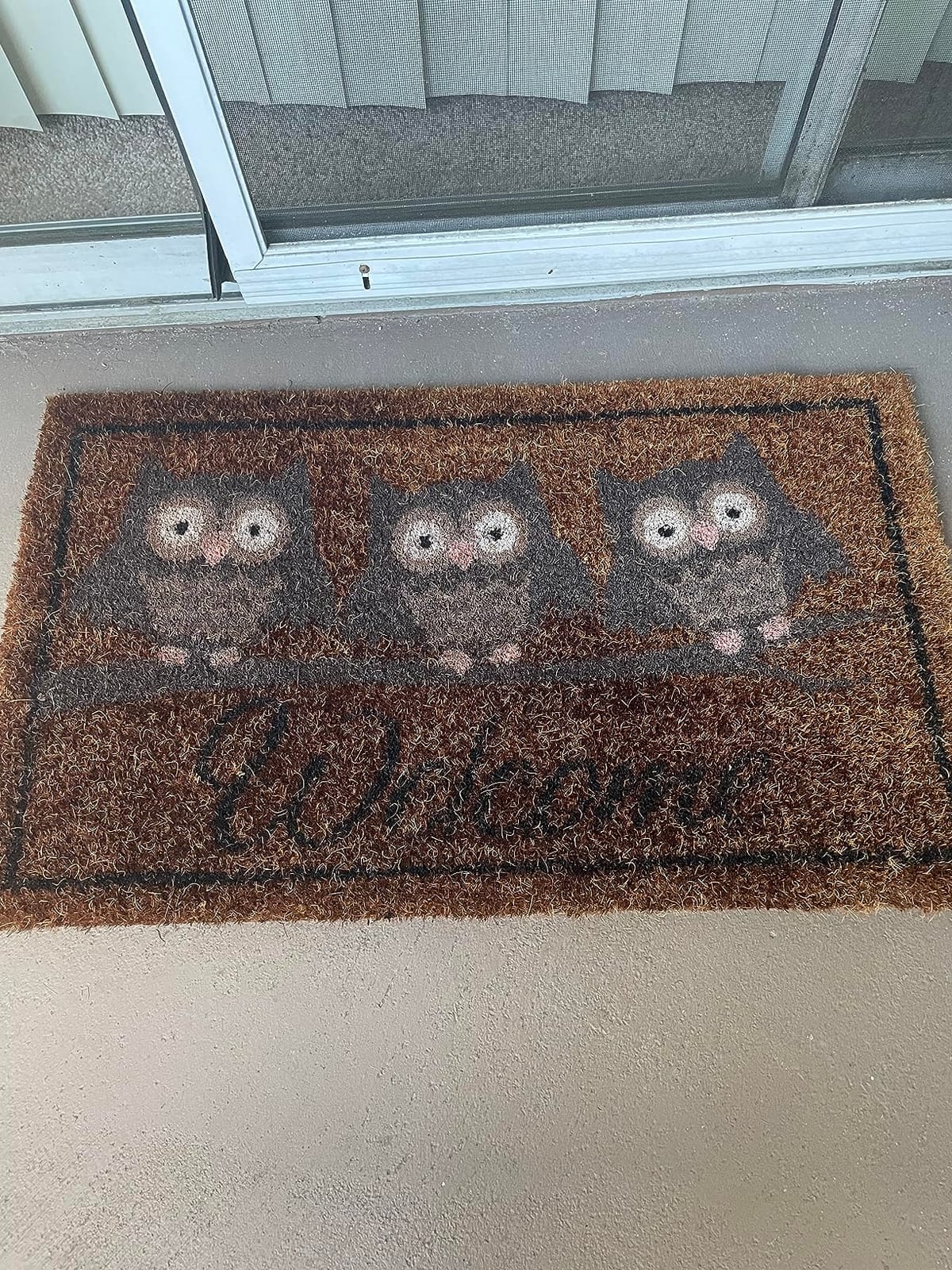 Notrax, Owl, Vinyl-Backed Natural Coir Doormat customer photo 2