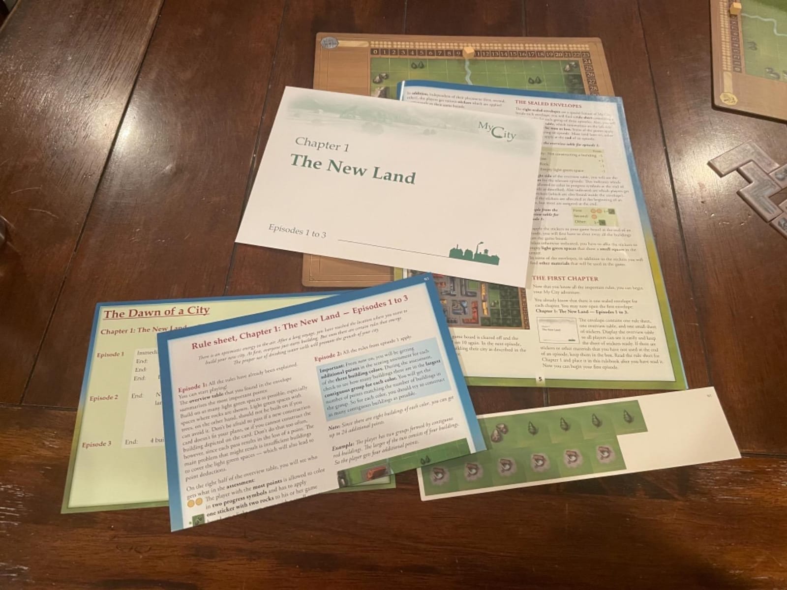 Thames & Kosmos My City | Family – Friendly | Legacy Board Game | Kosmos Games | 2 to 4 Players | Ages 10 and Up | Award Winning Designer Reiner Knizia , Blue customer photo 1