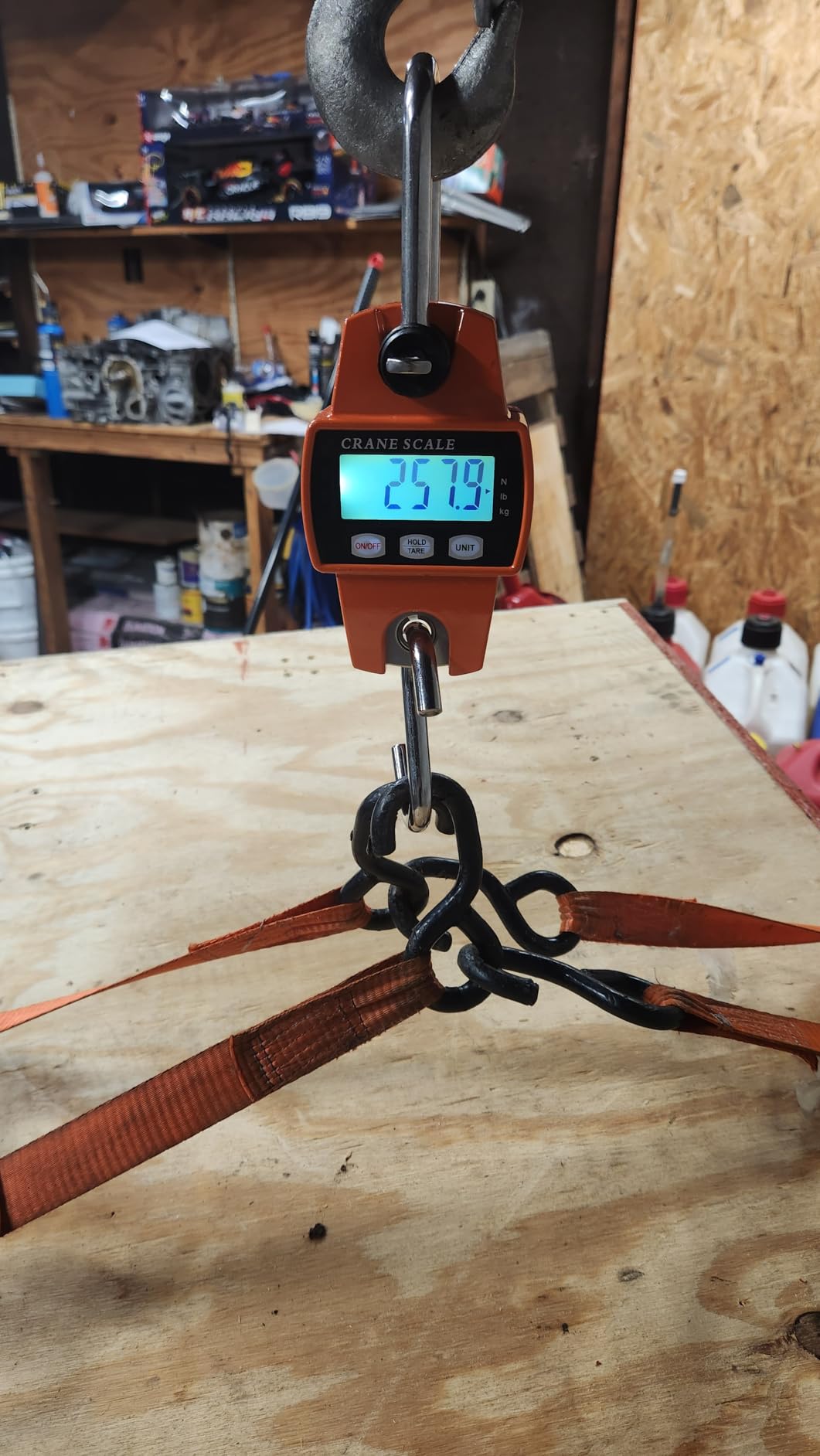 ROMECH 660lb Digital Hanging Scale, Aluminum Crane Scale with Hooks customer photo 2