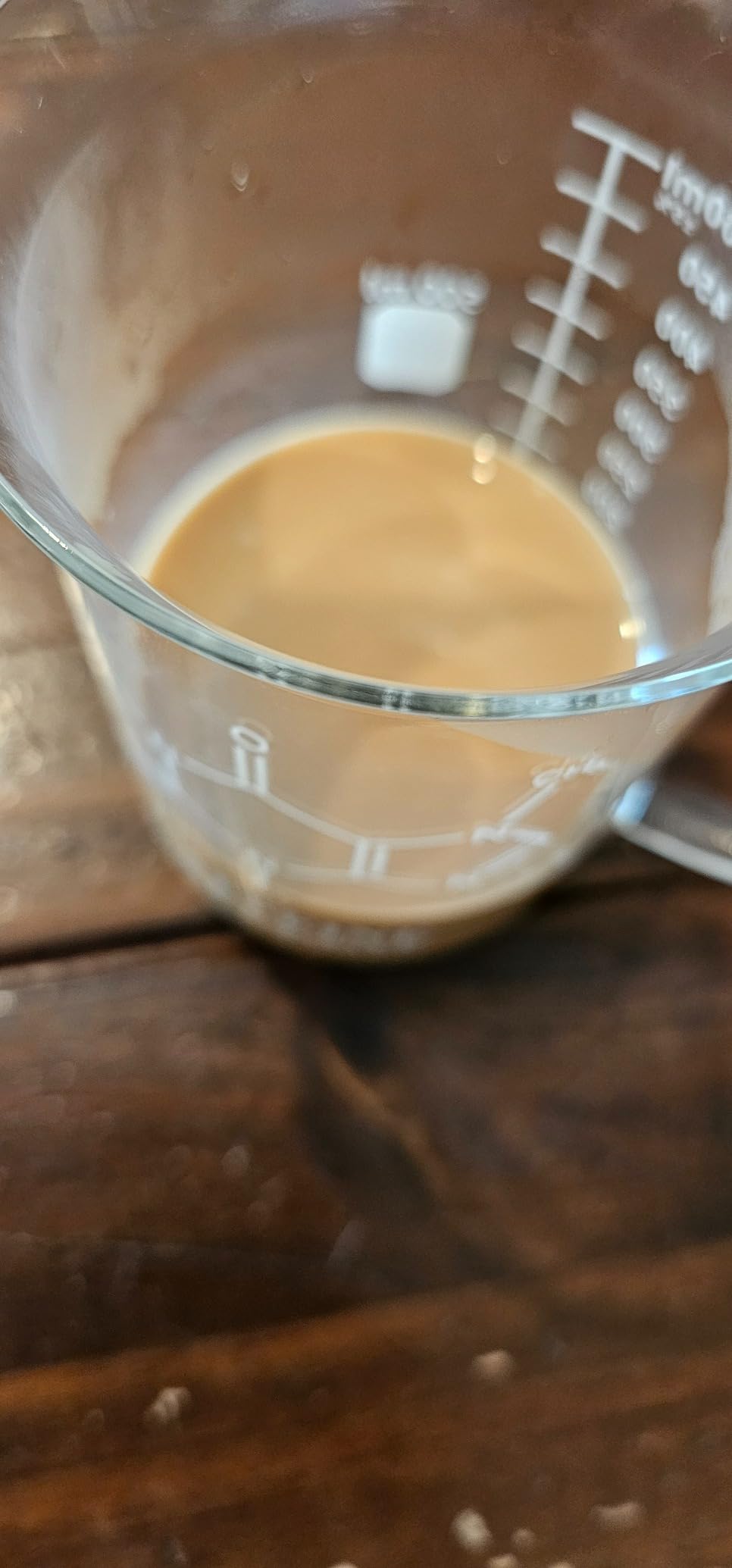 Caffeine Beaker Mug 17 oz (500ml) with Metal Spoon - Chemistry Mug - Borosilicate Glass Coffee Mugs with Handle and Measuring for Coffee/Latte/Tea - Caffeine Molecule Cup - Science Coffee Mug customer photo 1