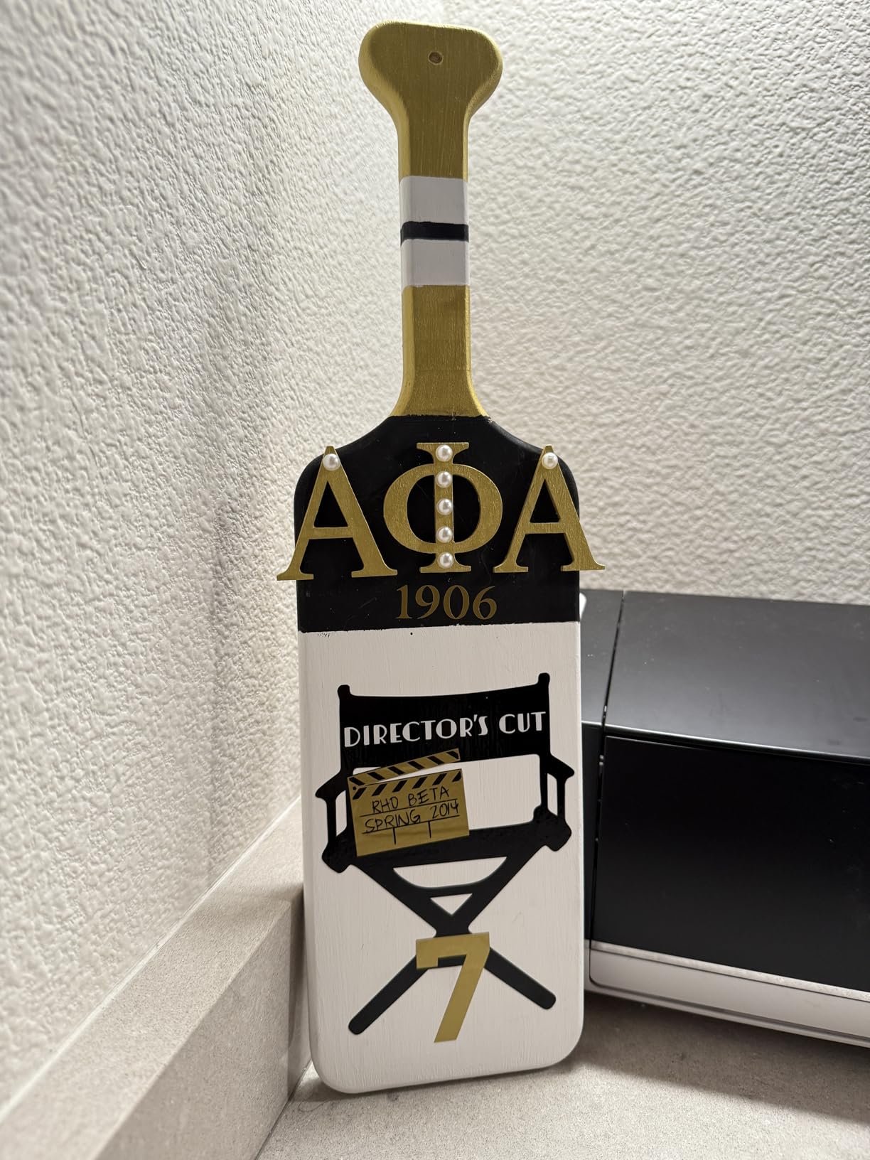 BATTIFE 15inch Unfinished Pine Sorority Paddle for Greek Gifts, Frat Paddle customer photo 1