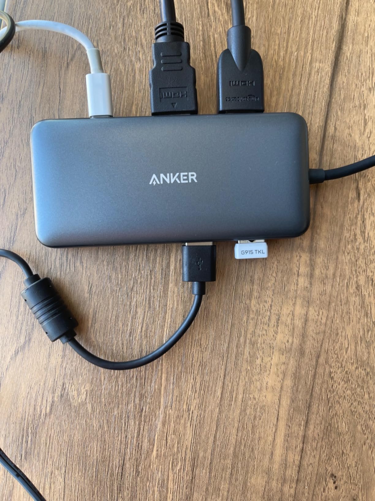 Anker Laptop Docking Station Dual Monitor, 8-in-1 USB C Hub with 4K HDMI customer photo 2