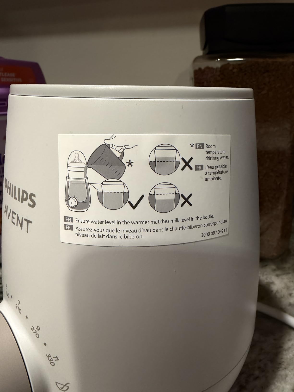 Philips Avent Premium Fast Bottle Warmer with Smart Temperature Control customer photo 2