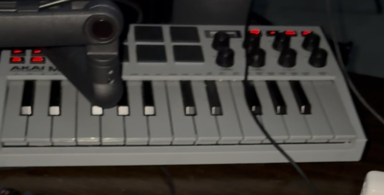 Akai Professional MPK Mini MK3 25-Key USB MIDI Keyboard Controller | Velocity-Sensitive Mini Keys, 8 MPC Pads, 8 Knobs, Software Suite Included, for Beat Makers, Music Producers and Home Studios customer photo 1