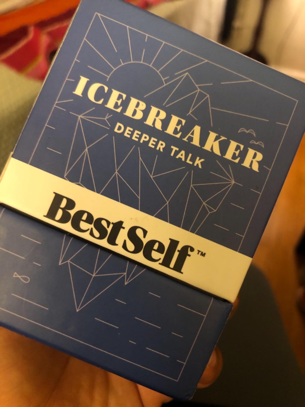 BestSelf Deeper Talk Deck – 170 Conversation Starter Cards, 6 Categories customer photo 1