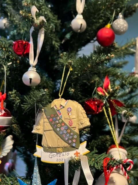 Kurt Adler BS2201 Eagle Scout Ornament for Personalization, 3-inch High customer photo 2