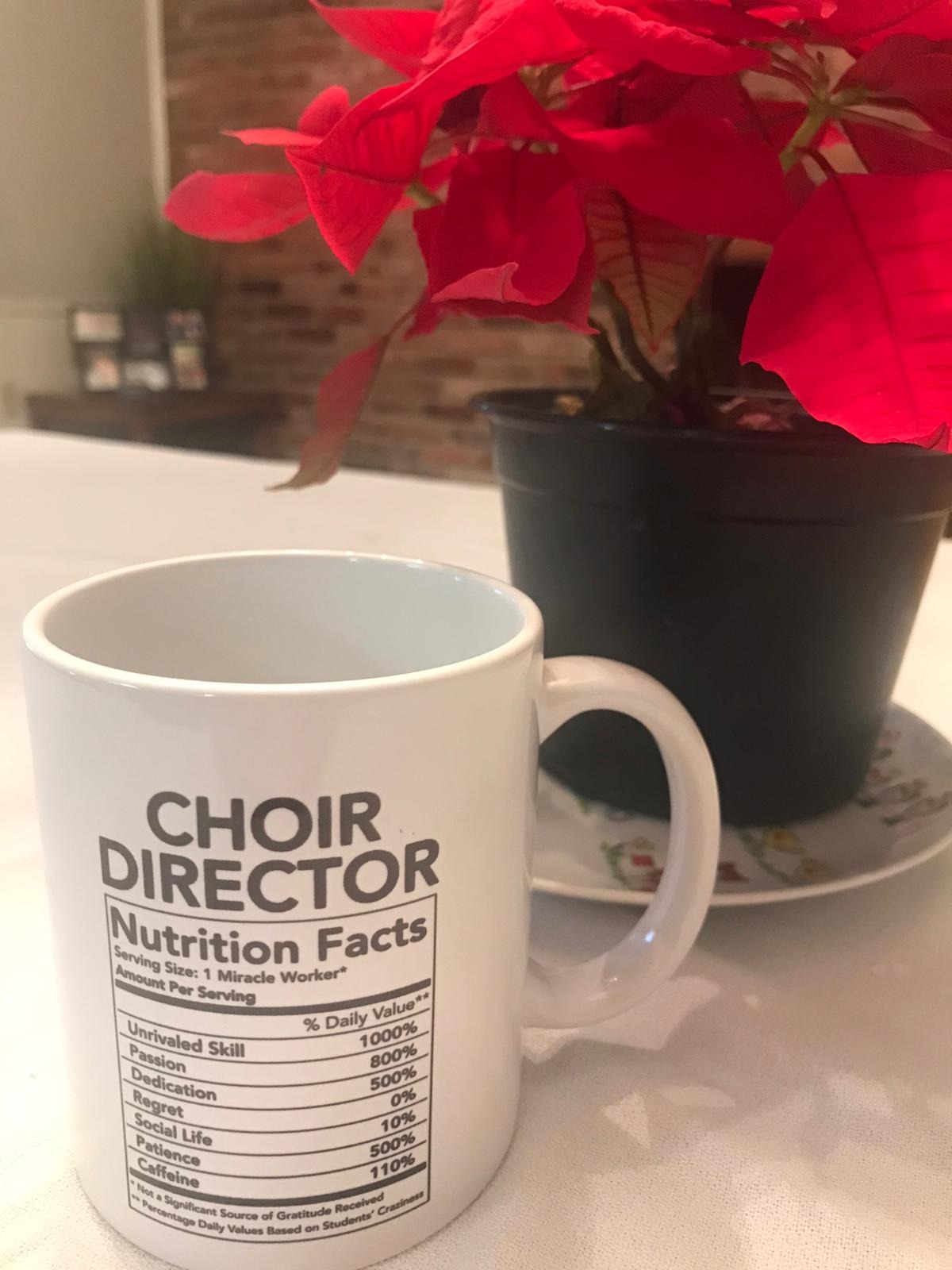 Andaz Press 11oz. Ceramic Coffee Tea Mug Thank You Gift, Sunday School Teacher Nutritional Facts, 1-Pack, Funny Gift for Sunday School Teacher customer photo 1