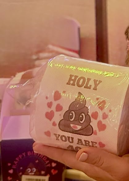 50th Birthday Gifts for Women, Men, Her, Him - Happy Prank Toilet Paper - 50th Birthday Decorations, Party Supplies Favors - 50 Years Old Funny Gag Gift Ideas, Novelty Bday Present for Friends, Family customer photo 2