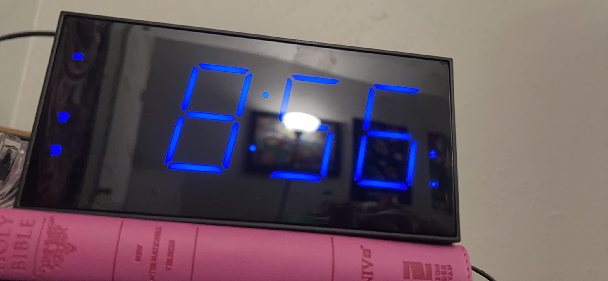 Alarm Clock with Bed Shaker, Vibrating Alarm Clock for Heavy Sleepers customer photo 2