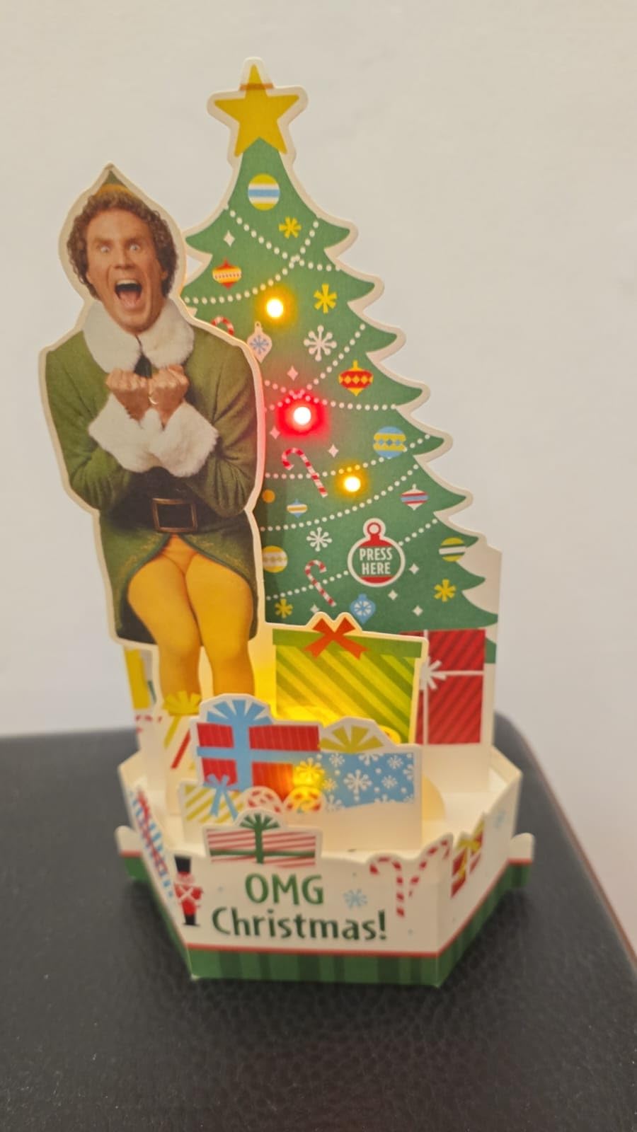 Hallmark Paper Wonder Elf Christmas Pop Up Card (Buddy the Elf) customer photo 1