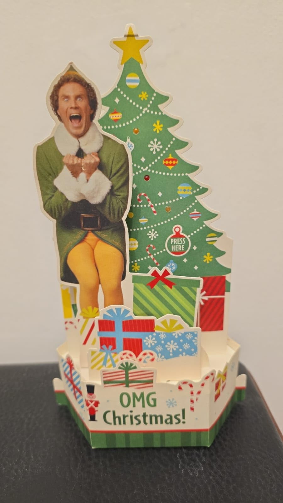 Hallmark Paper Wonder Elf Christmas Pop Up Card (Buddy the Elf) customer photo 2
