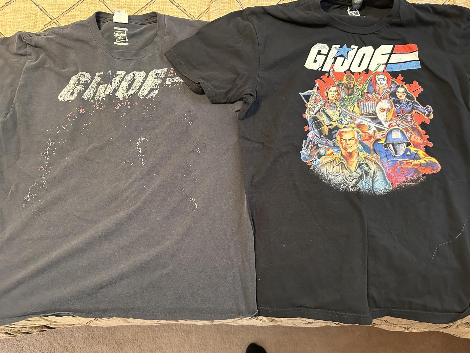 G.I. Joe Retro Group Shot American Hero Fade Logo T-Shirt Small customer photo 1