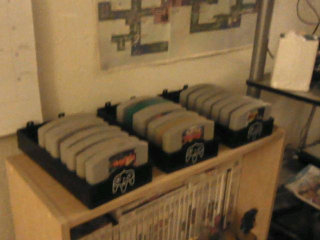Skywin N64 Game Storage, Durable Polyethylene N64 Game Holder - 1 Pack | Holds 10 Cartridges, Durable Molded Build, Shelf Display, Dust Protection, Easy Access Organizer for Your Retro Collections customer photo 1