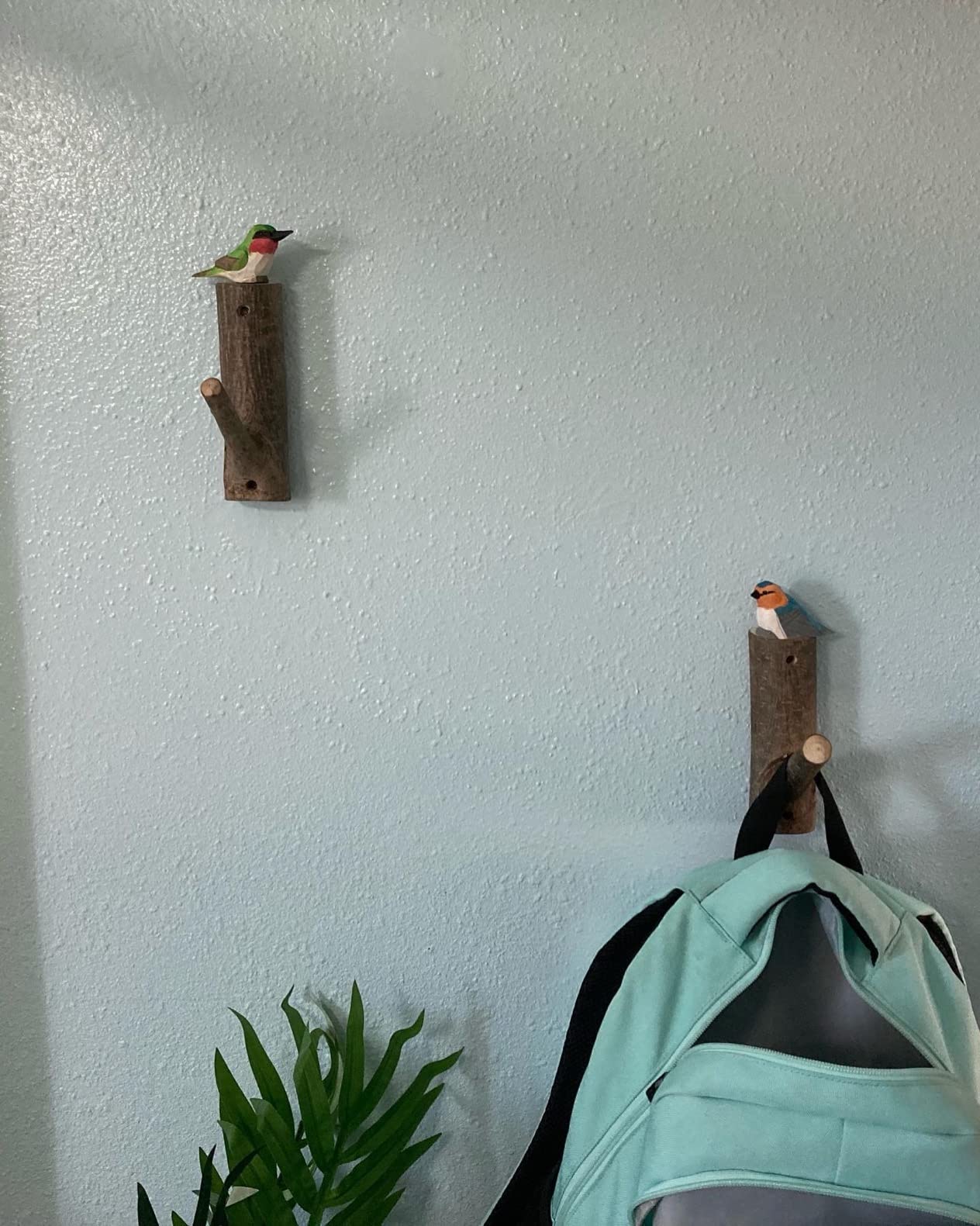 Selsela Barn Swallow Wooden Figurine - Hand-Carved Blue Bird Statue, Miniature Wildlife Sculpture for Rustic Home Decor, Gifts & Collectibles customer photo 2