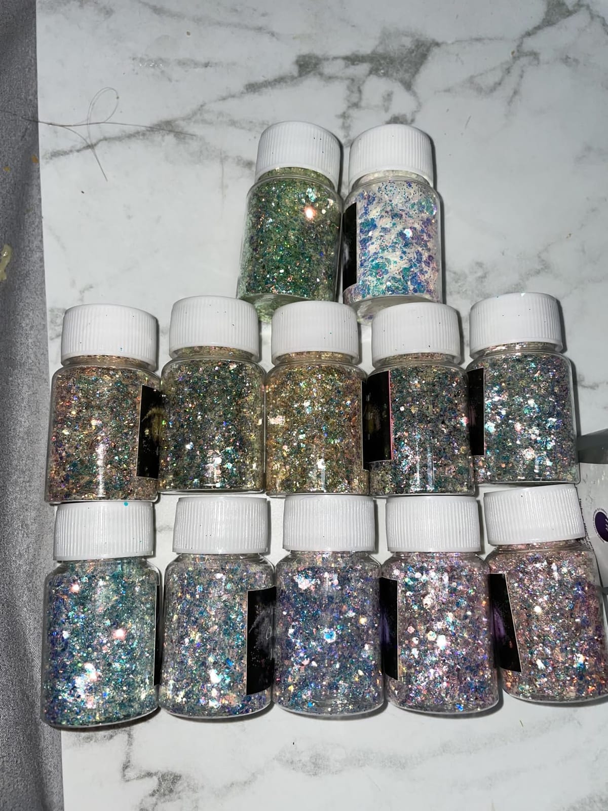 LET'S RESIN Opal Chunky Glitter for Resin, 12 * 10g Craft Glitter Powder customer photo 2
