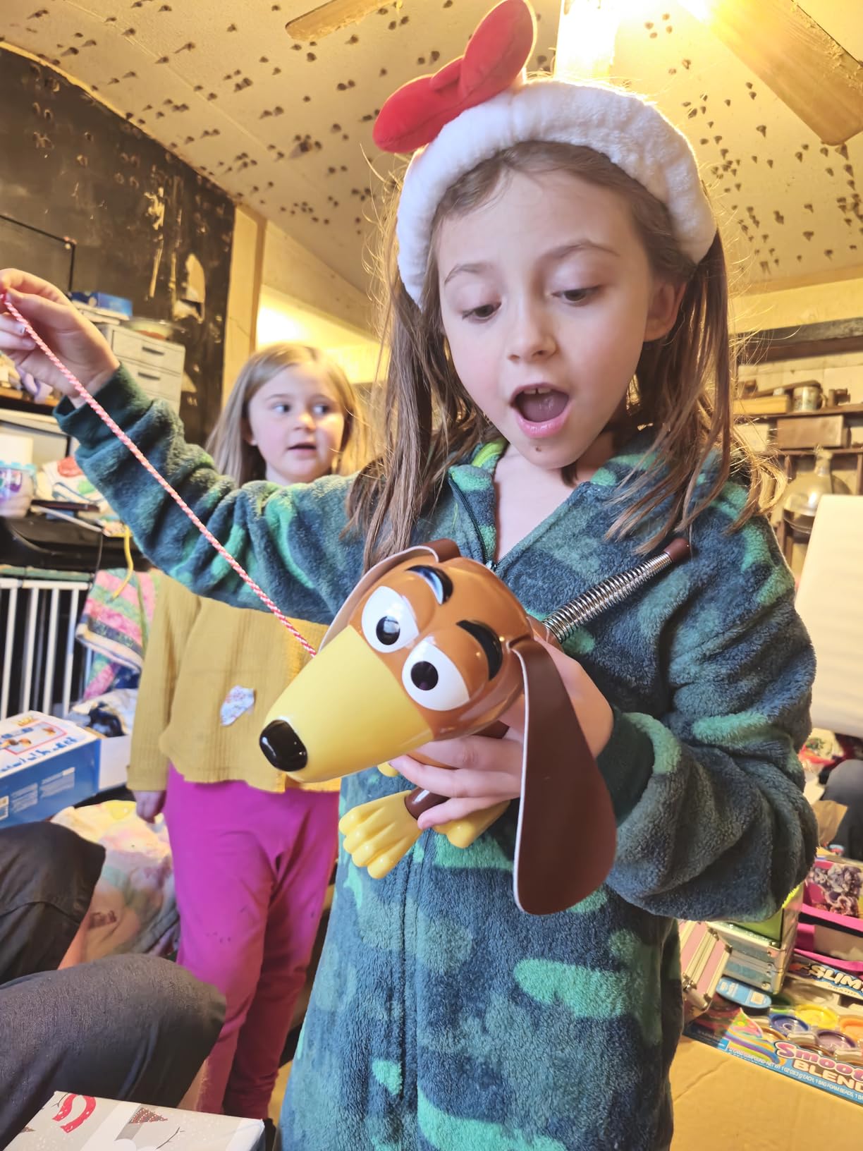 Disney and Pixar Toy Story Slinky Dog Pull Toy, Walking Spring Dog Toy with Leash, Classic Stretch Toy for Toddlers, Preschool Kids Toys Ages 18 Months and Up, Basket Stuffers by Just Play customer photo 1