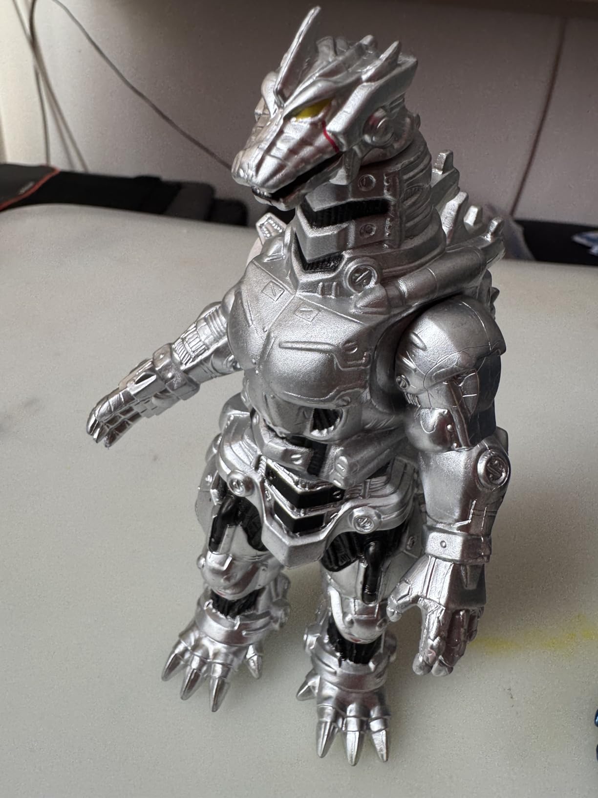 TwCare Set of 2 Mecha Godzilla Earth MechaGodzilla Kiryu Toys, Kaiju Universe Action Figures King of The Monsters Movable Joints Movie Series Soft Vinyl, Travel Bag customer photo 1