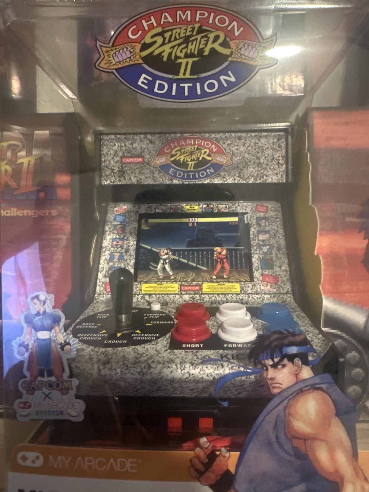 My Arcade Street Fighter 2 Champion Edition Video Game: Mini Arcade Machine, Arcade Version customer photo 1