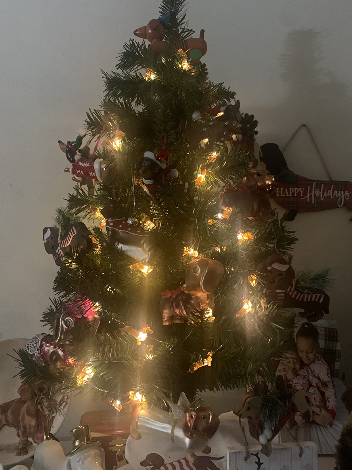 Impress Life Dachshund Dog Christmas String Lights customer photo 1