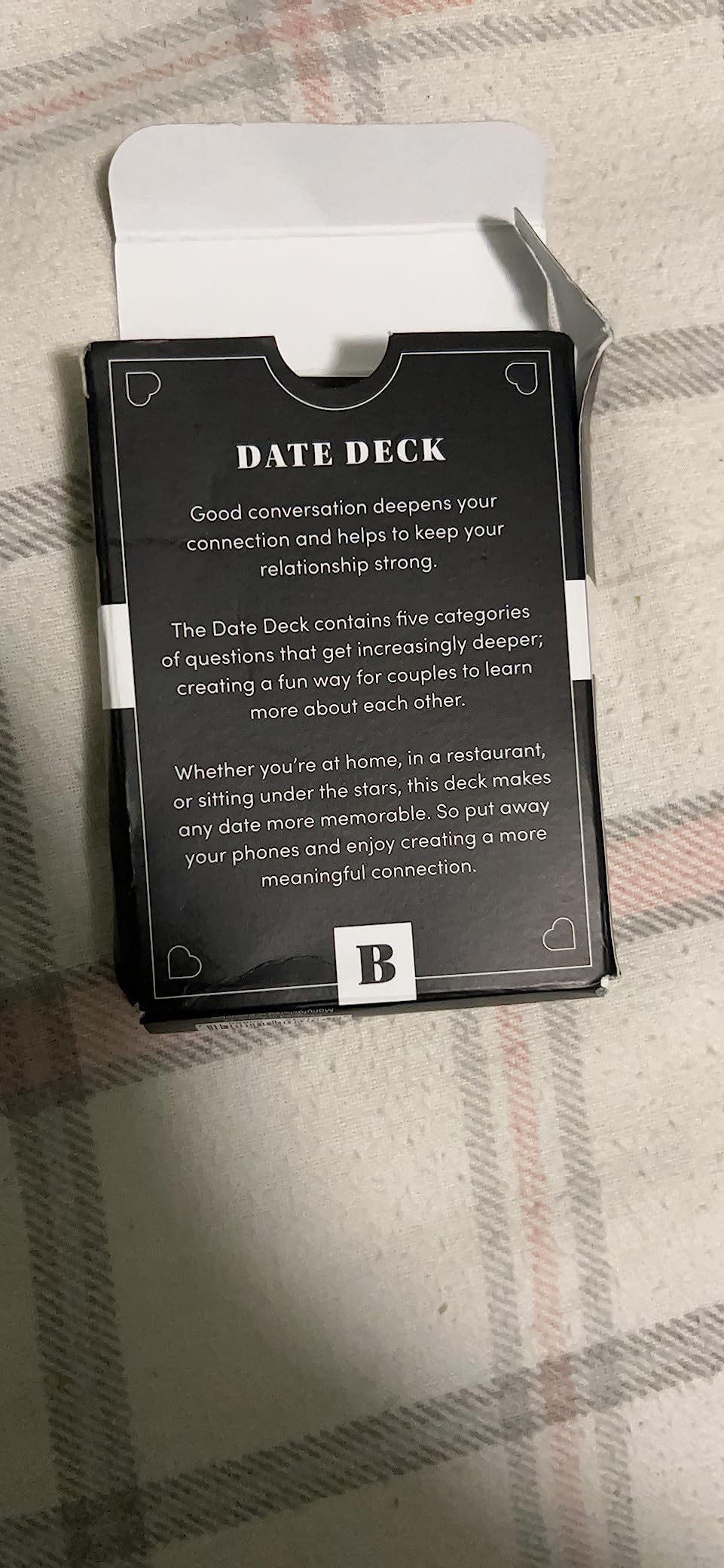 BestSelf Date Deck – Dating Card Game, 50 Couples Questions & Date Ideas customer photo 1