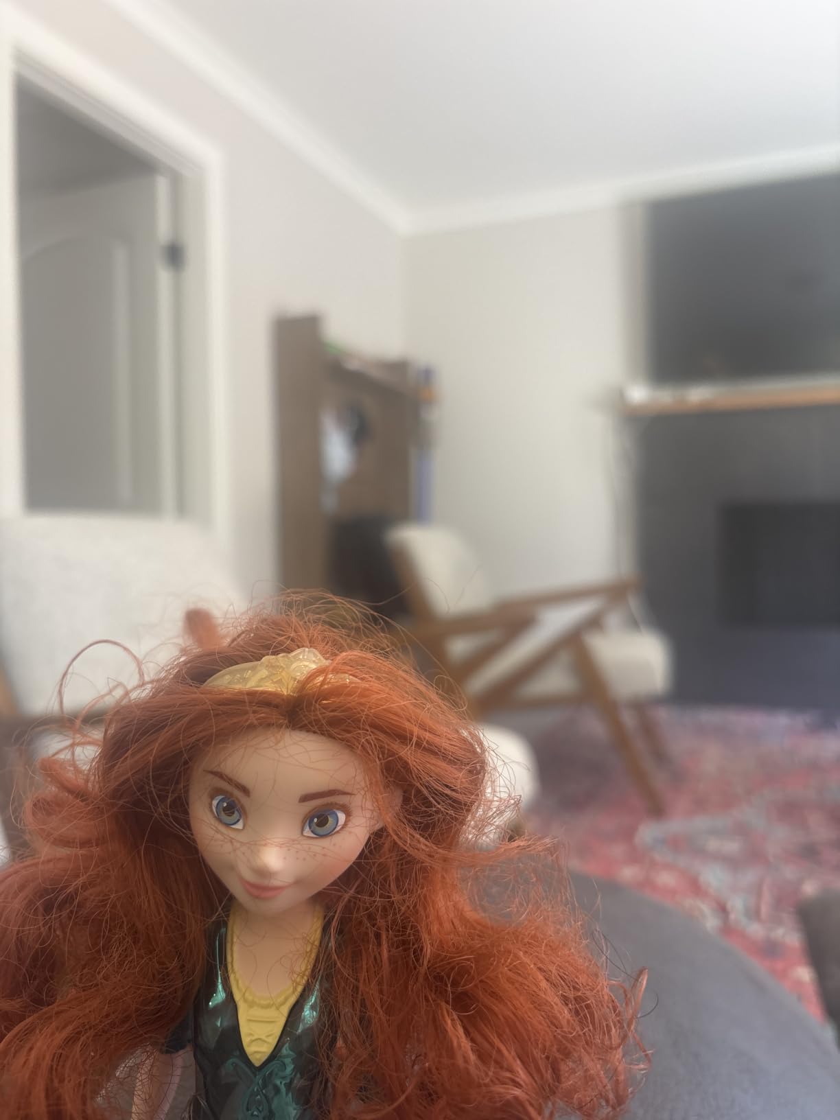 Disney Princess Royal Shimmer Merida Doll, Fashion Doll with Skirt and Accessories, Toy for Kids Ages 3 and Up customer photo 1