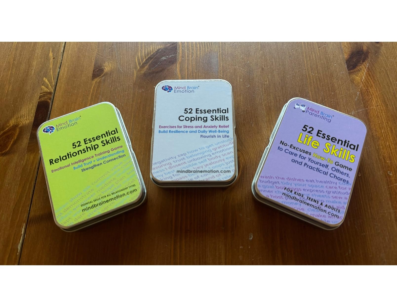 Mind Brain Emotion 52 Essential Coping Skills Cards - Self Care Exercises for Stress and Social Anxiety Relief - Resilience, Emotional Agility, Confidence Therapy Games for Teens, Adults customer photo 2