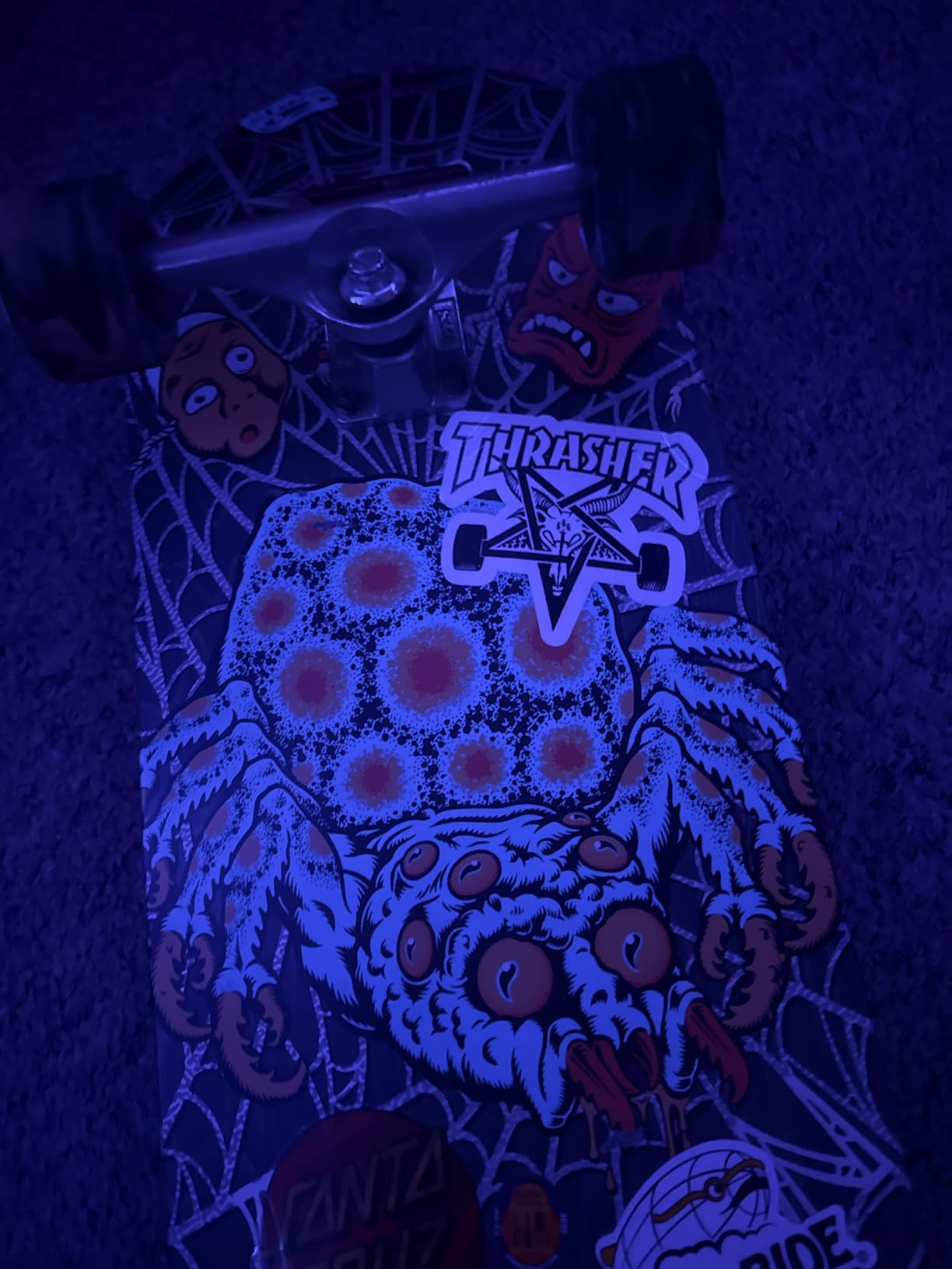 Thrasher Magazine Skate Goat Pentagram Skateboard Sticker customer photo 1