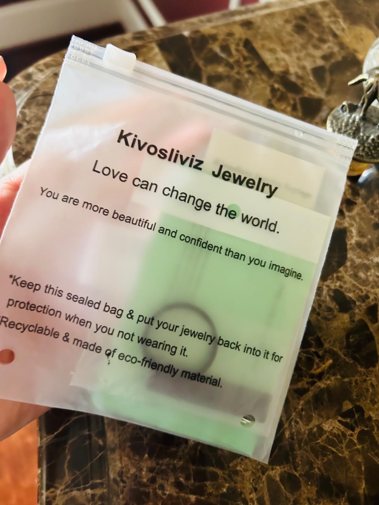 Kivosliviz Officer Gifts: I Got Your 6 Police Wife Keychain Law Enforcement Gifts for Him customer photo 1