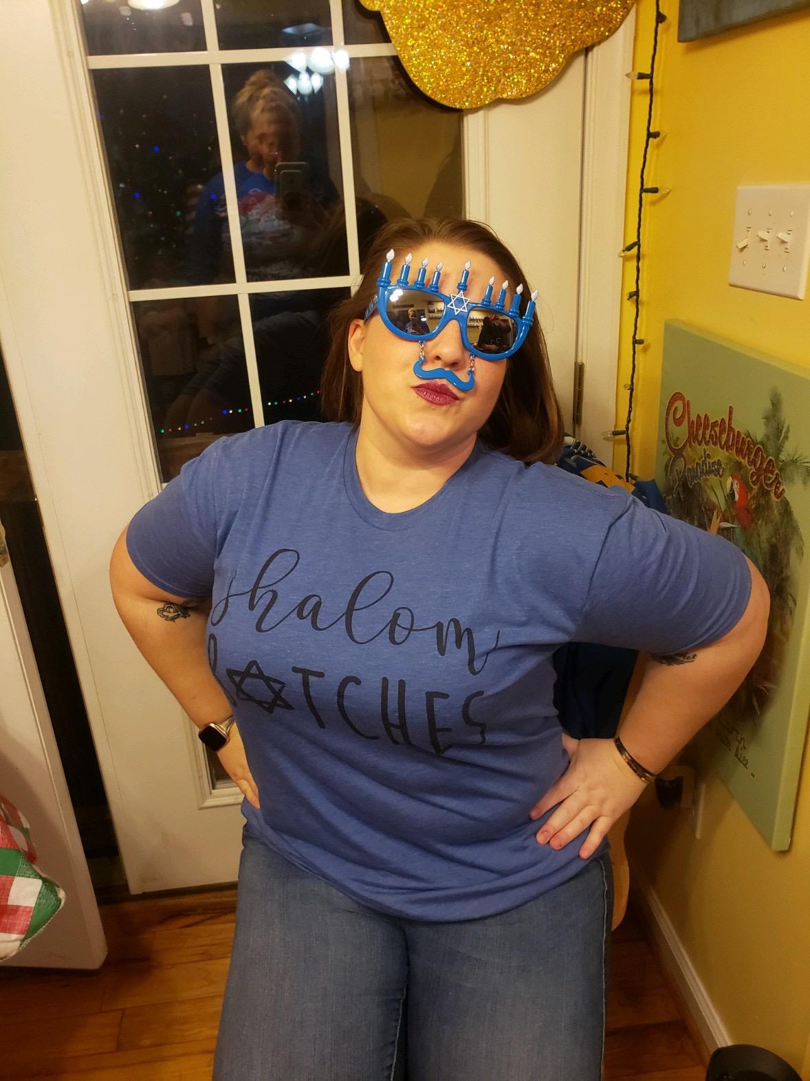 Sun-Staches Holiday Dress-Up Sunglasses, Christmas Costume Accessory customer photo 1