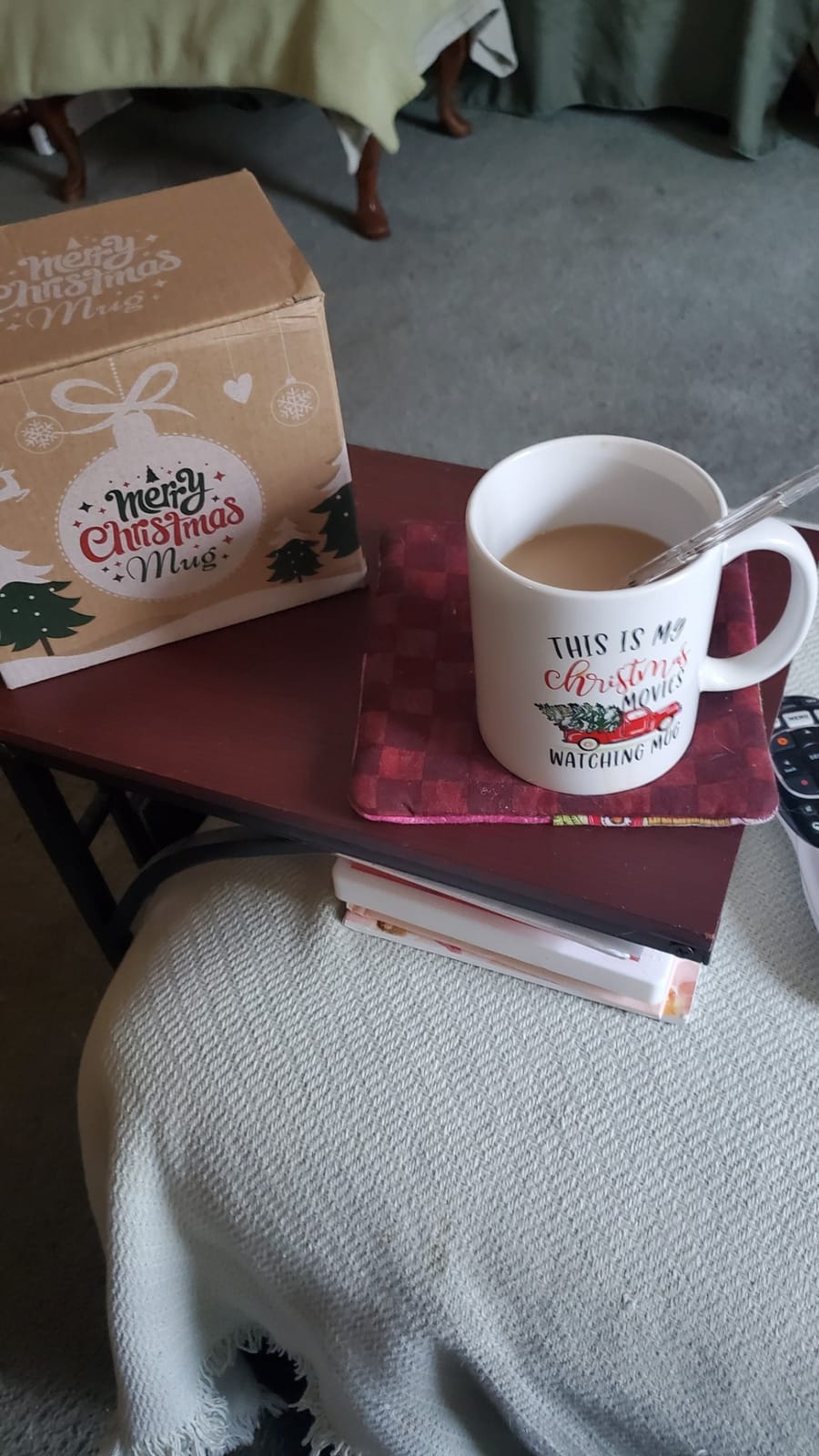 This Is My Christmas Movies Watching Coffee Mug, 15 oz customer photo 1