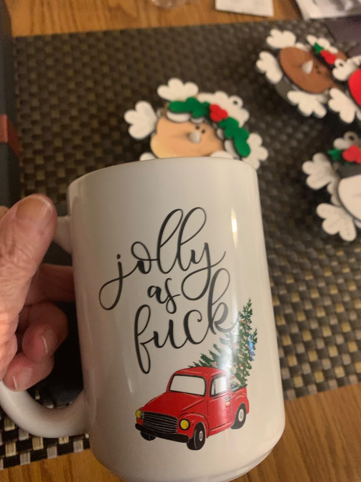 This Is My Christmas Movies Watching Coffee Mug, 15 oz customer photo 2