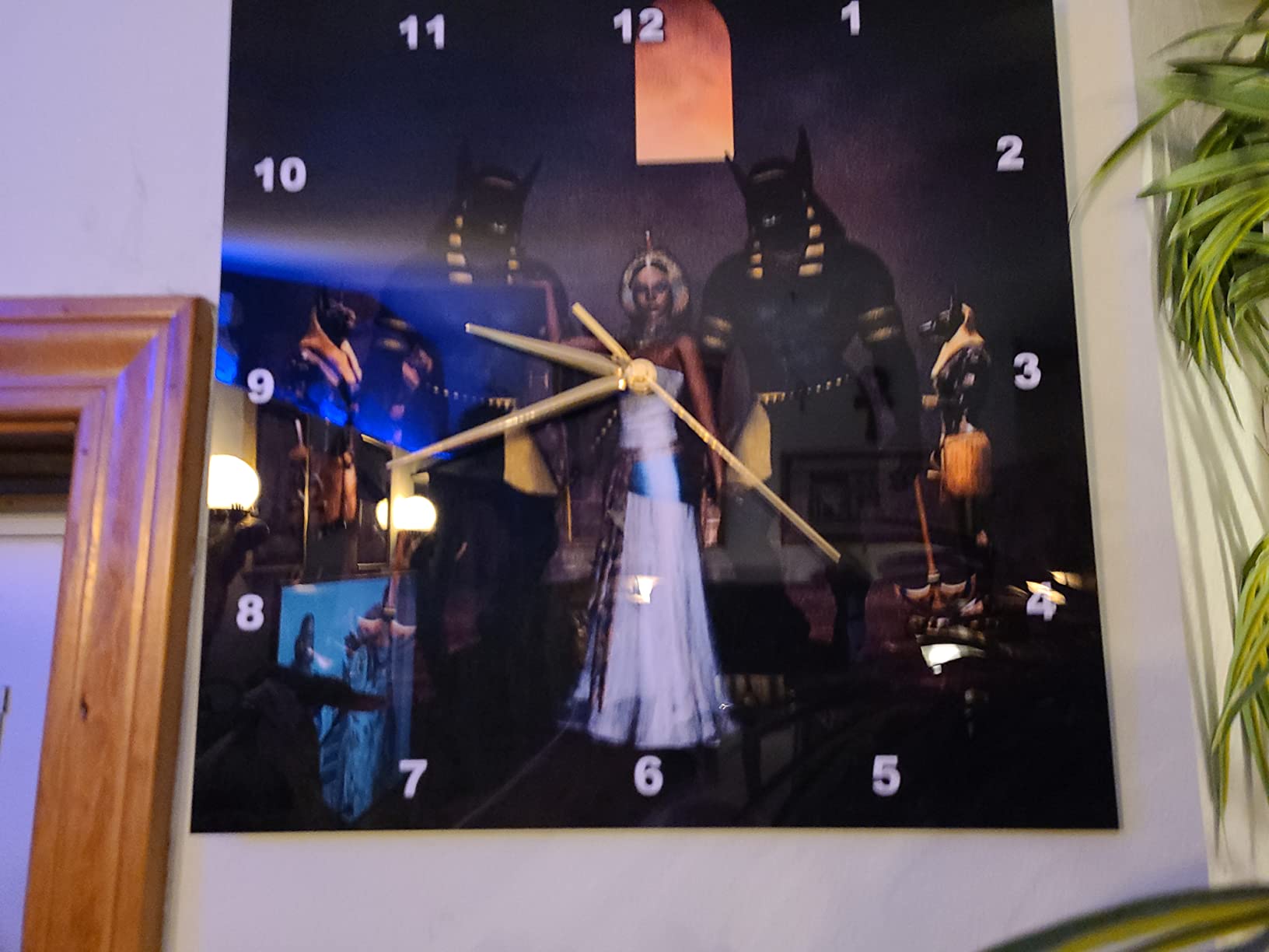3dRose Wall Clock Silent - 13 inch - Belize, Ambergris Caye. Adult Brown Pelican Floats on Caribbean Sea. - Animals customer photo 1
