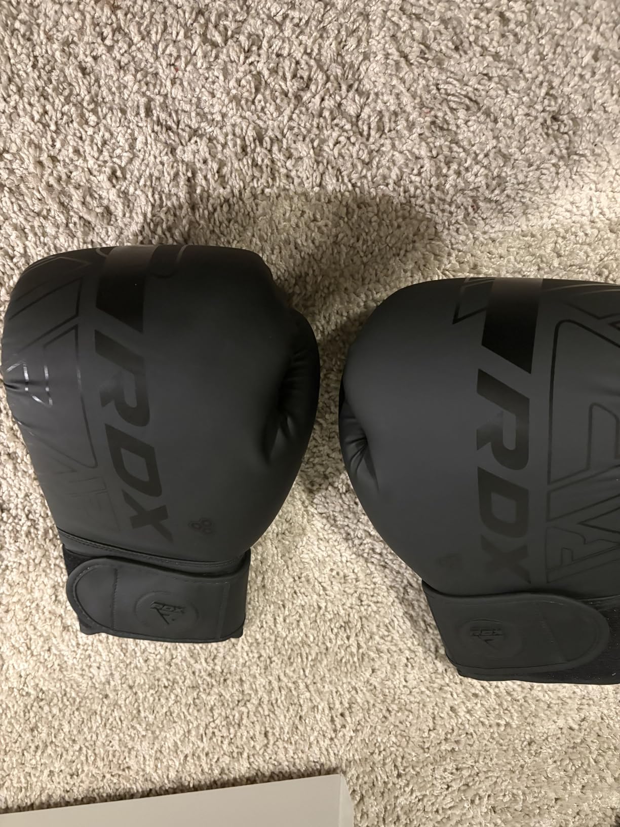 RDX Boxing Gloves, Pro Training Sparring, Maya Hide Leather, Muay Thai MMA Kickboxing, Men Women Adult customer photo 2