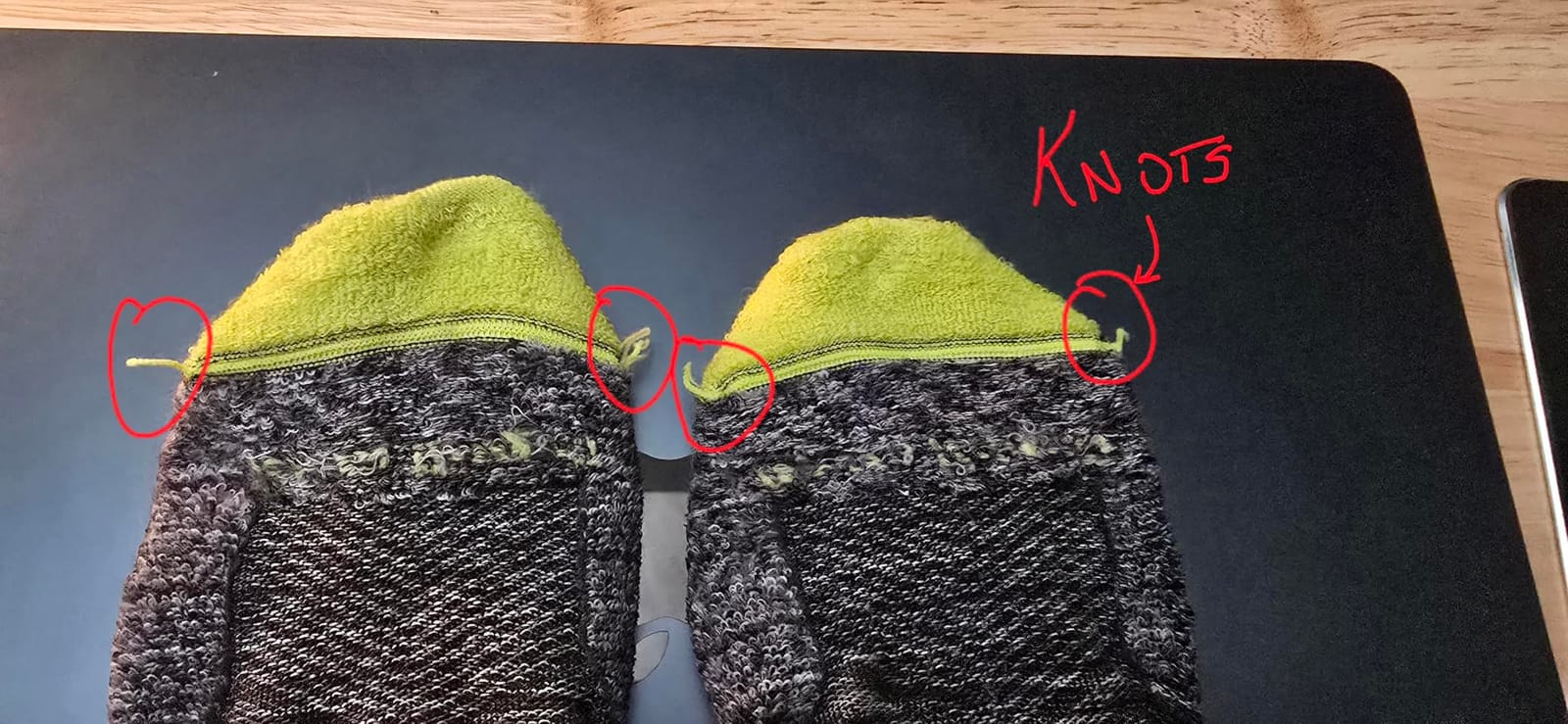 Darn Tough Men's Run No Show Tab Ultra-Lightweight with Cushion - Merino Wool Socks for Running customer photo 1
