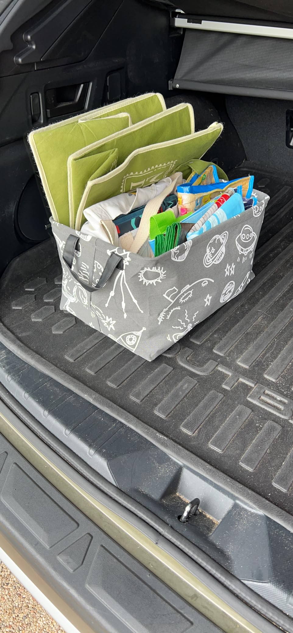 Rectangular Star Fabric Storage Basket customer photo 1