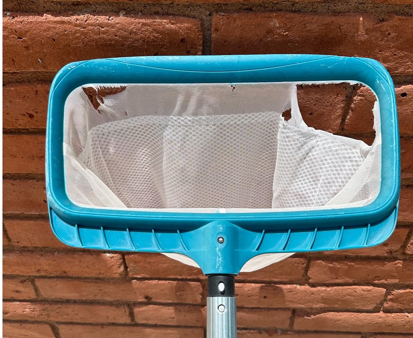 POOLWHALE Pool Skimmer Leaf Rake Net, Fine Mesh Deep Nylon Bag (Not Pole) customer photo 2