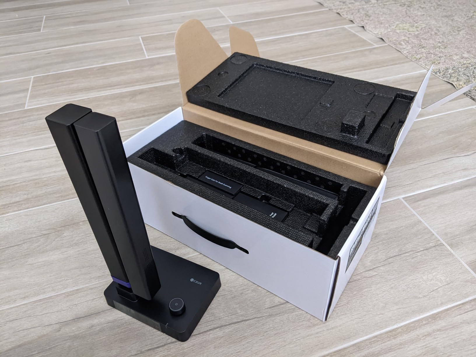 CZUR Shine Ultra Smart Portable Document Scanner, Thin Book Scanner customer photo 1