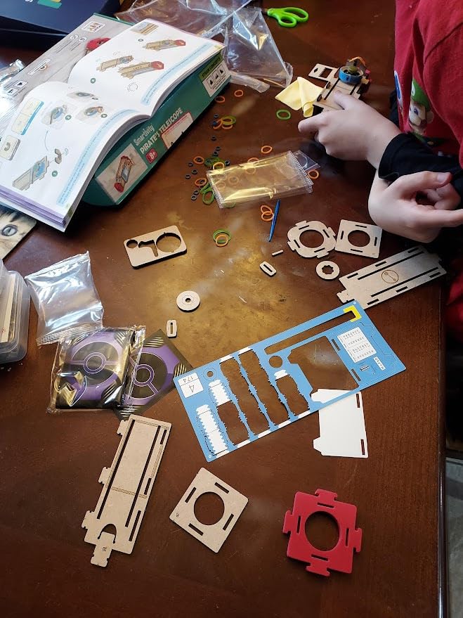Smartivity DIY Telescope STEM Toy for Kids 8-14 Years | Build Your Own Telescope | Measure Height & Distance customer photo 1