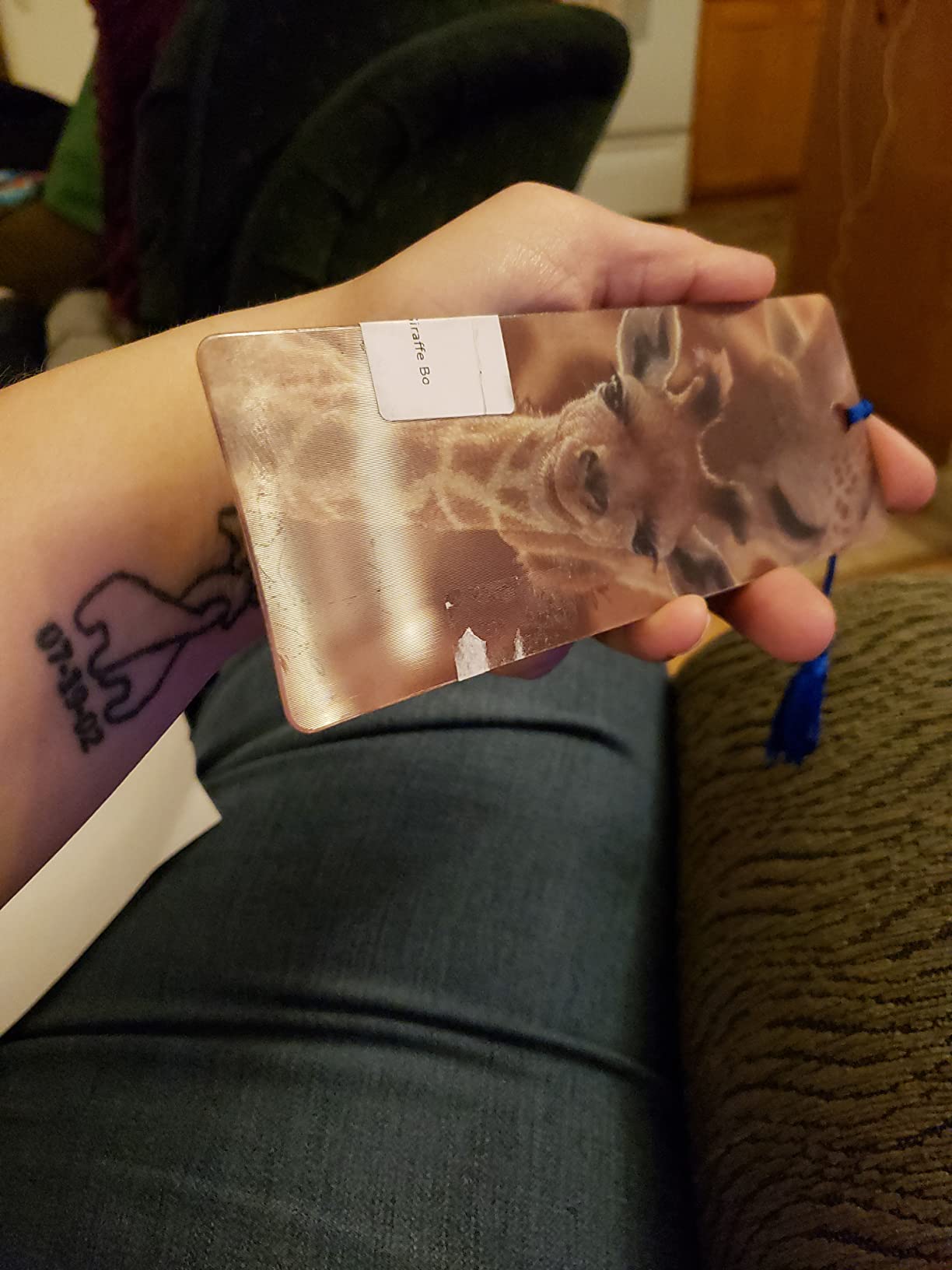 3D LiveLife Bookmark - Ring-Tailed Lemurs Lenticular Page Marker customer photo 1