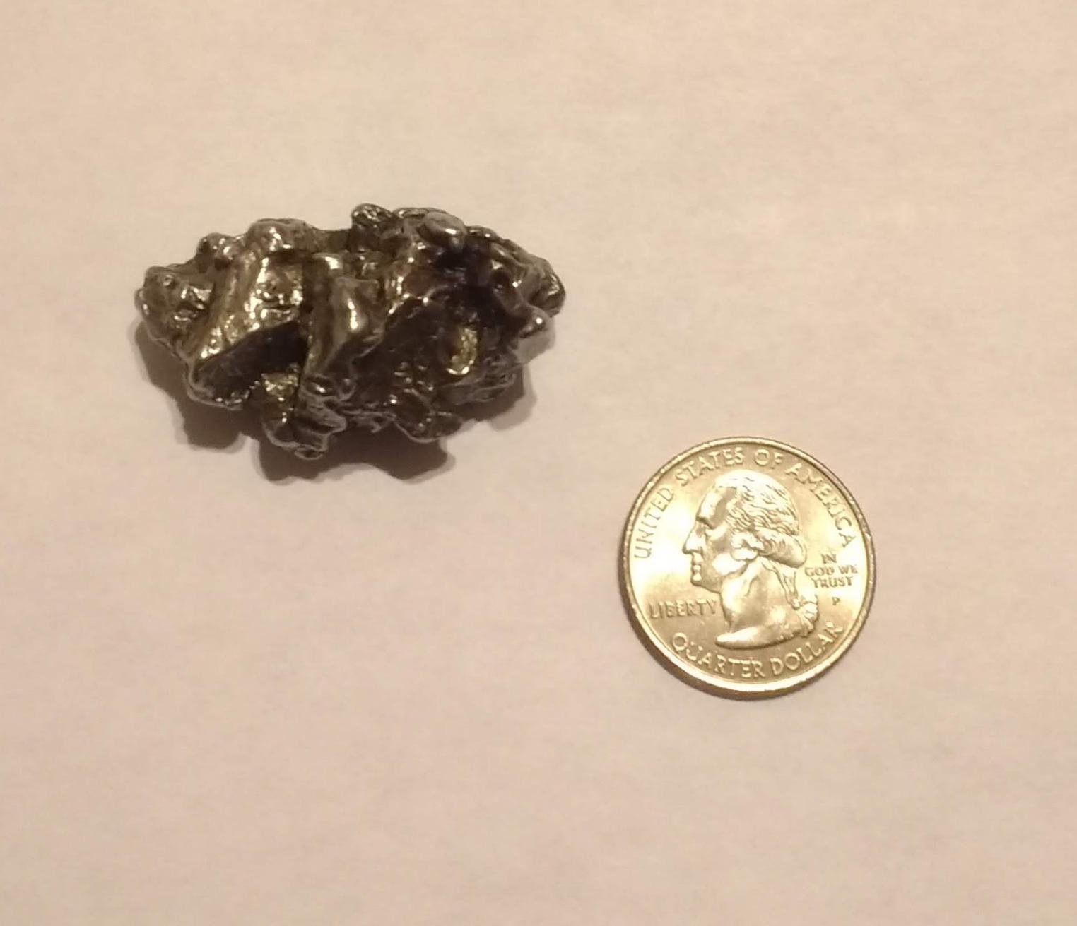 DANCING BEAR Real Meteorite Extra Large (20-32g) Genuine from Campo Del Cielo Argentina, Certificate of Authenticity, Display Case, ID Card, Space Rock, Assembled in the USA customer photo 2