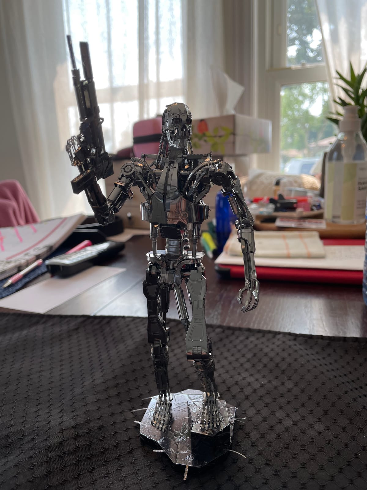 Metal Earth Fascinations Premium Series The Terminator T-800 Endoskeleton 3D Metal Model Kit customer photo 1